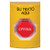 SS2205ZA-ES STI Yellow No Cover Momentary (Illuminated) Stopper Station with Non-Returnable Custom Text Label Spanish