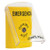 SS2220EM-ES STI Yellow Indoor Only Flush or Surface Key-to-Reset Stopper Station with EMERGENCY Label Spanish