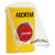 SS2225AB-ES STI Yellow Indoor Only Flush or Surface Momentary (Illuminated) Stopper Station with ABORT Label Spanish