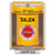 SS2281XT-ES STI Yellow Indoor/Outdoor Surface w/ Horn Turn-to-Reset Stopper Station with EXIT Label Spanish