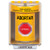 SS2282AB-ES STI Yellow Indoor/Outdoor Surface w/ Horn Key-to-Reset (Illuminated) Stopper Station with ABORT Label Spanish