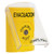 SS22A0EV-ES STI Yellow Indoor Only Flush or Surface w/ Horn Key-to-Reset Stopper Station with EVACUATION Label Spanish