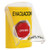 SS22A2EV-ES STI Yellow Indoor Only Flush or Surface w/ Horn Key-to-Reset (Illuminated) Stopper Station with EVACUATION Label Spanish