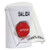 SS2322XT-ES STI White Indoor Only Flush or Surface Key-to-Reset (Illuminated) Stopper Station with EXIT Label Spanish
