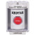 SS2385AB-ES STI White Indoor/Outdoor Surface w/ Horn Momentary (Illuminated) Stopper Station with ABORT Label Spanish