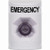 SS2303EM-EN STI White No Cover Key-to-Activate Stopper Station with EMERGENCY Label English