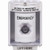 SS2373EM-EN STI White Indoor/Outdoor Surface Key-to-Activate Stopper Station with EMERGENCY Label English