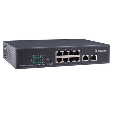GV-APOE0810-V2 Geovision Long Distance 8-port 10/100/1000Mbps Unmanaged ...