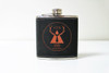 Engraved 6 oz Wedding Flask FD050