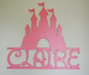 Disney Castle, Princess Name Sign, Personalized Castle, Nursery Decor