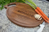 Engraved Personalized Cutting Board Oval