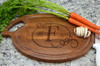 Engraved Custom Cutting Board Oval