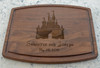 Personalized Disney Castle Cutting Board, Made in the USA