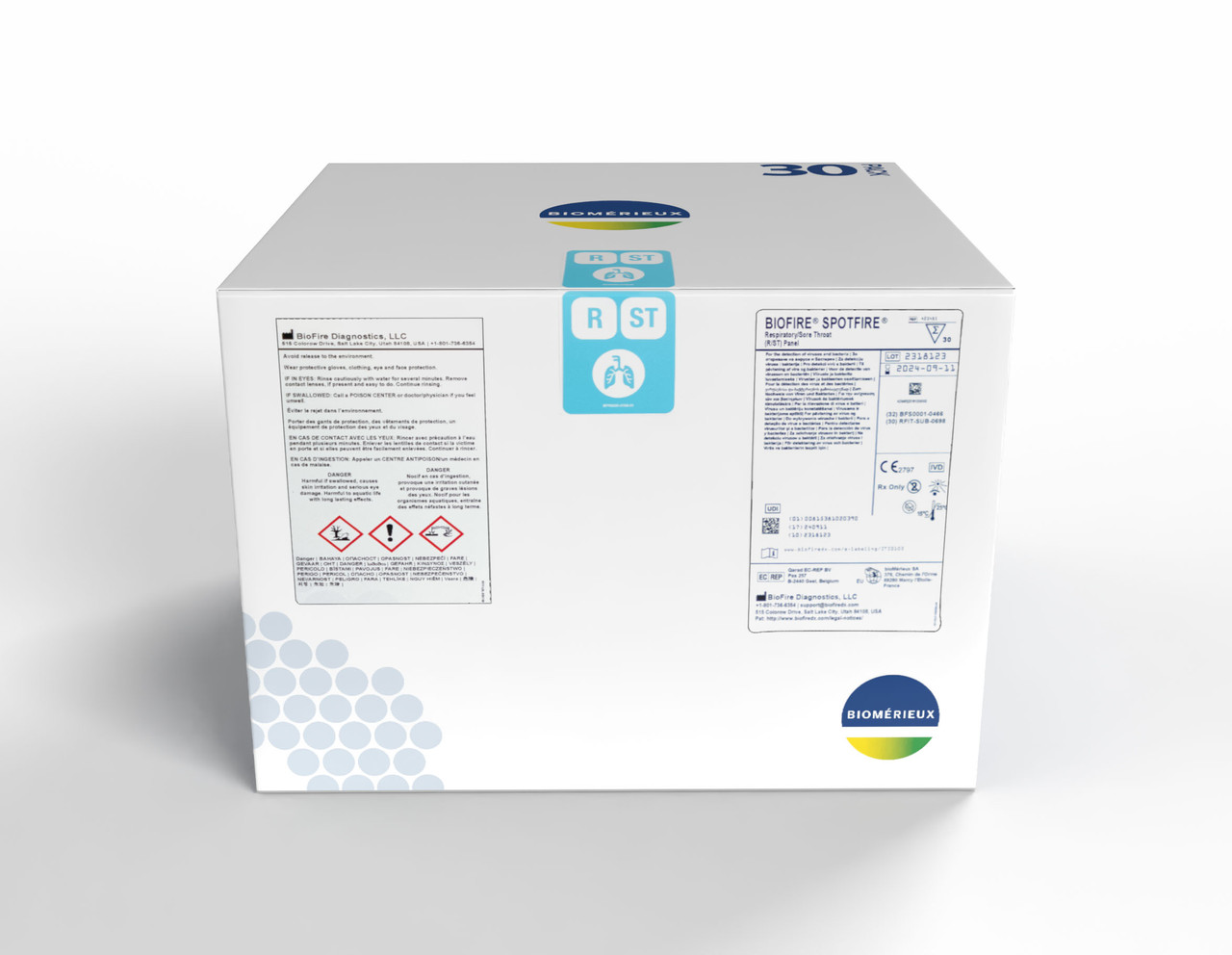 BIOFIRE® SPOTFIRE® Respiratory/Sore Throat (R/ST) Panel
