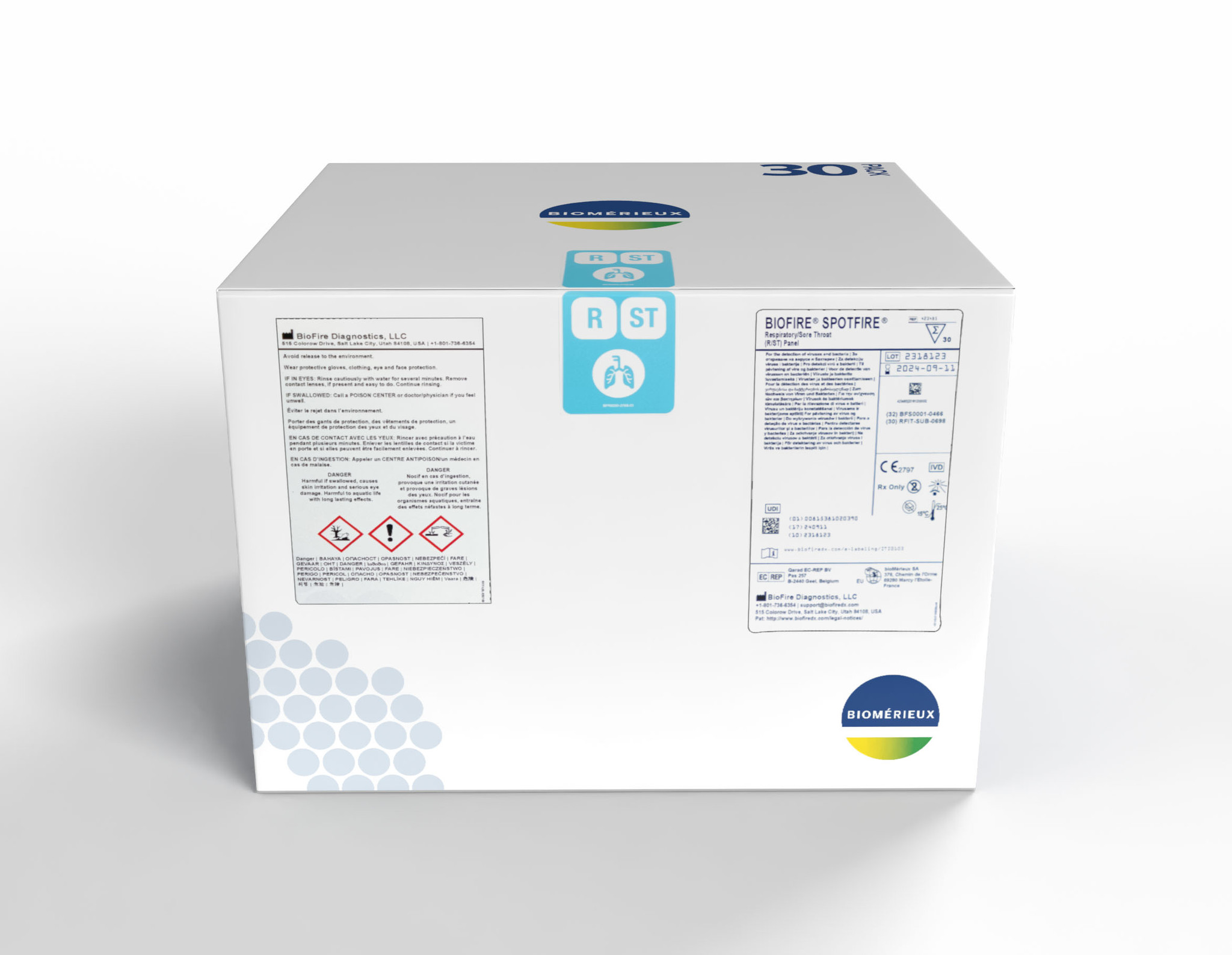 BIOFIRE® SPOTFIRE® Respiratory/Sore Throat (R/ST) Panel