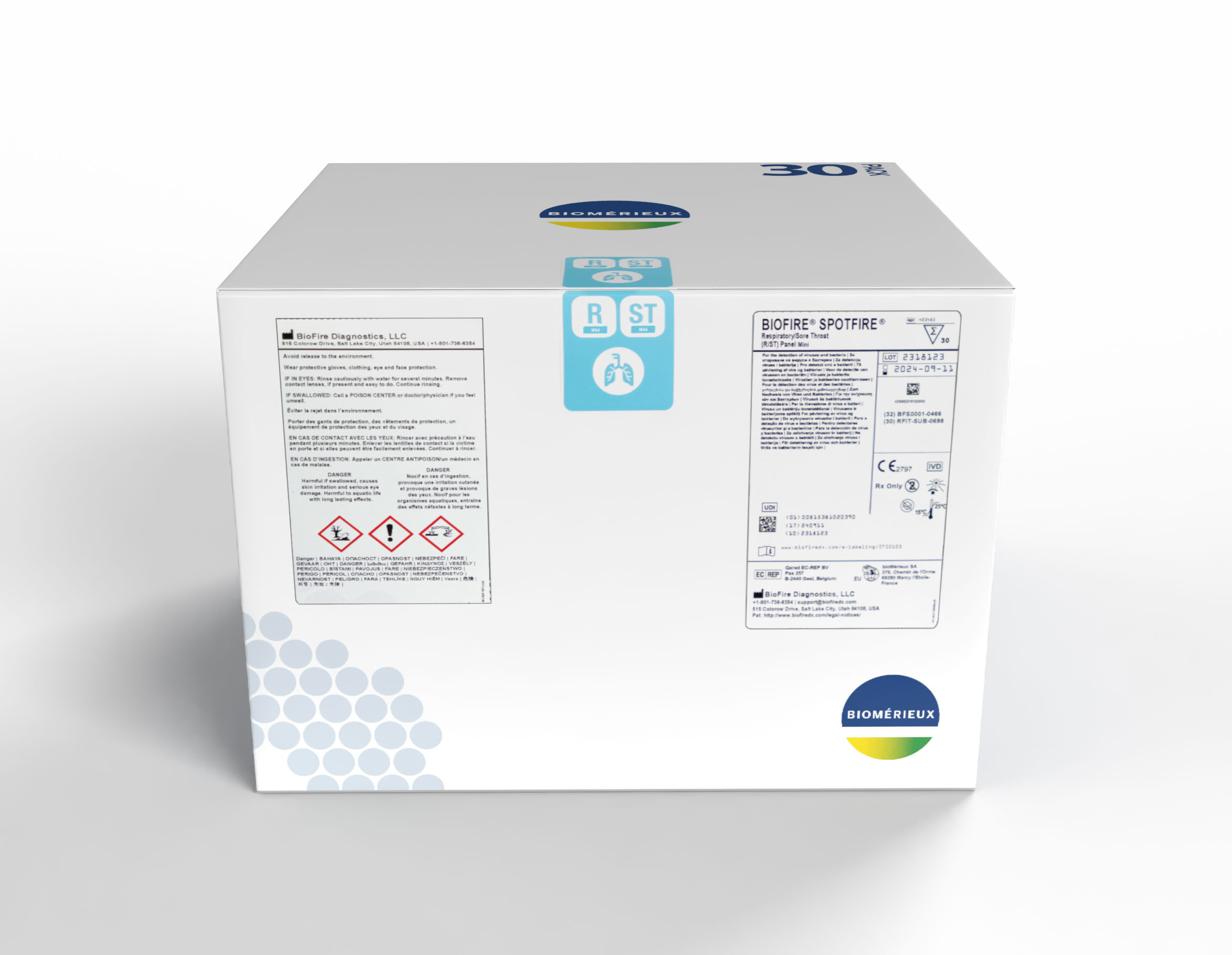 Rst Panel BIOFIRE SPOTFIRE Respiratory/Sore Throat (R/ST) Panel Mini