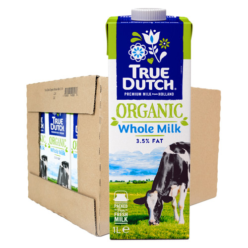 True Dutch Organic Whole Milk - Case x 12