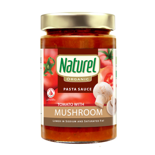 Naturel Organic Tomato with Mushroom Pasta Sauce