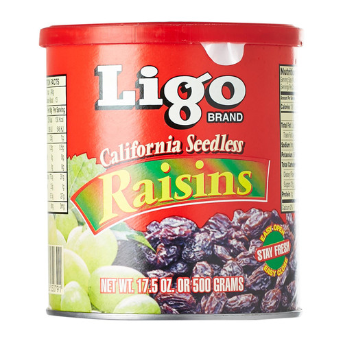 Ligo - California Natural Raisins Canister