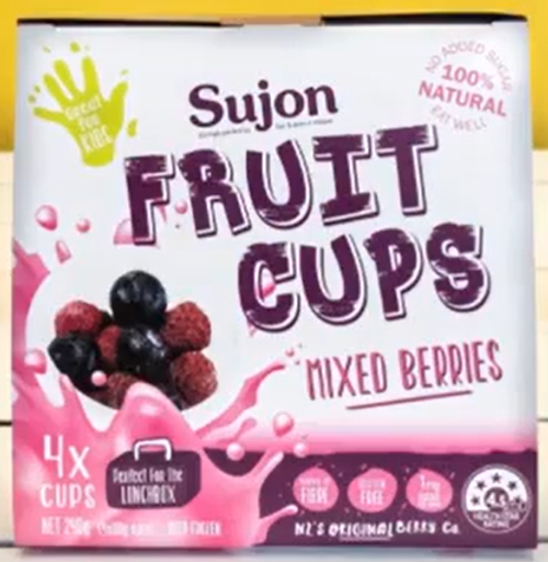Sujon - Mixed Berries Fruit Cups