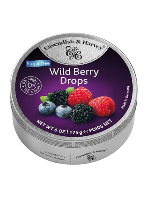 C&H Sugar Free Wild Berry Drops 9 x 175g