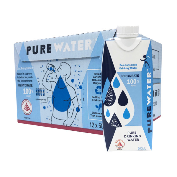 Pure Water Tetrapak, 12 x 500ml Pure Water Tetrapak, 12 x 500ml