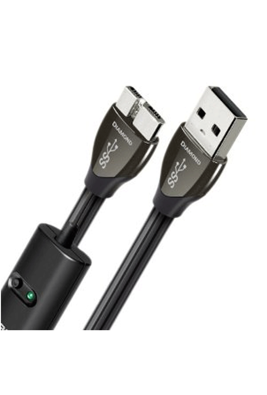 Audioquest Diamond USB A to USB 3.0 Micro Digital Audio Cable