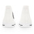 High Top Sneakers — Classic White Canvas Star Patch High-Top Shoes