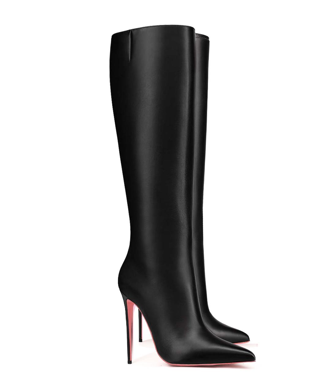 Deneb 120 Black - NAPPA · Knee High - Boots - Women - Charlotte Luxury