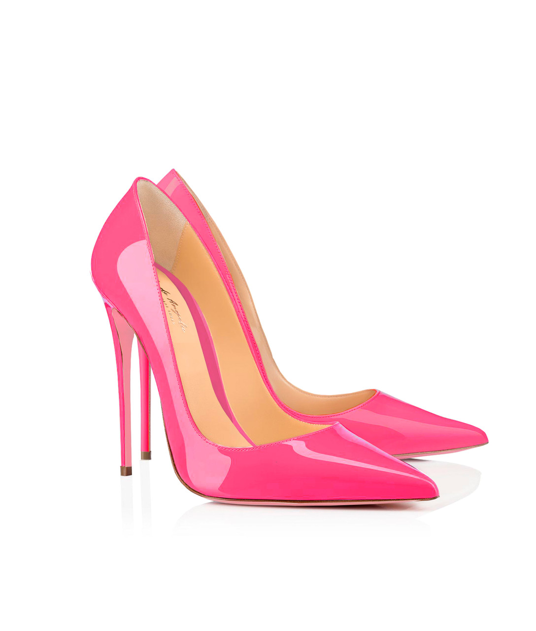 Alya 120 Fuchsia Patent · Charlotte Luxury High Heels Shoes
