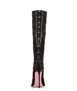 Doolas 125 Black · Charlotte Luxury Boots · Luxury High Heel Pointy Boots · Di Marni - Vicenzo Rossi · Custom made · Made to measure · Luxury Pointy High Heel Boots · Stiletto Boots