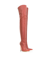 Teresa English Tan · Charlotte Luxury Boots · Luxury High Heel Over Knee Boots · Cq Couture · Custom Made · Made to measure · Luxury High Heel Thigh High Boots · Boots