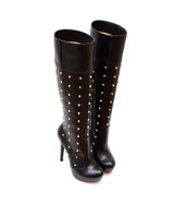 Strapper Black · Charlotte Luxury Boots · Luxury High Heel Knee High Boots · Yarose Shulzhenko · Custom Made 3 Made to measure · Luxury High Heel Tall Boots · Boots