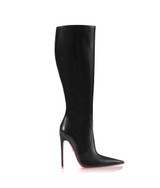 Tiaki  Black · Charlotte Luxury High Heels Boots · Ada de Angela Shoes · High Heels Boots · Luxury Boots · Knee High Boots · Stiletto · Leather Boots