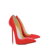 Akhira Red · Charlotte Luxury Shoes · Luxury High Heel Pumps · Di Marni - Vicenzo Rossi · Custom made · Made to measure · Black Luxury Pumps High Heel Shoes · Stiletto Shoes