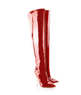Dania Red · Charlotte Luxury Boots · Luxury High Heel Over Knee Boots · Ada De Angela · Custom Made · Made to measure · Luxury High Heel Thigh High Boots · Boots