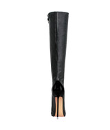 Drymash Black & Black · Charlotte Luxury Boots · Luxury High Heel Pointy Boots · Di Marni - Vicenzo Rossi · Custom made · Made to measure · Luxury Pointy High Heel Boots · Stiletto Boots
