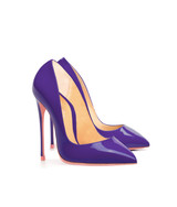 Alhena  Purple Patent · Charlotte Luxury High Heels Shoes · Ada de Angela Shoes · High Heels Shoes · Luxury High Heels · Patent Shoes · Stiletto · High Heels