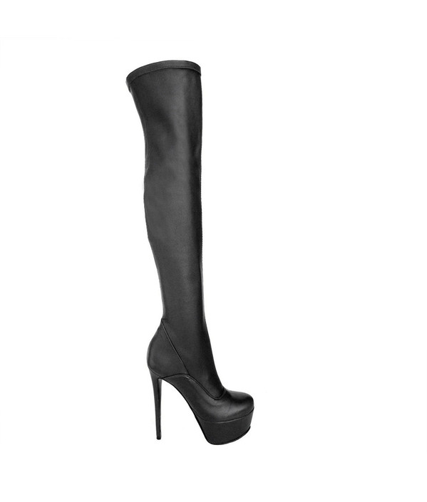 Asamoa Black · Charlotte Luxury Boots · Luxury High Heel Over Knee high Boots · Gio Hel · Custom Made · Made to measure · Luxury High Heel Over  Knee High Boots · Boots