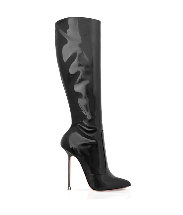 Ahrein Black · Charlotte Luxury Boots · Luxury High Heel Pointy 