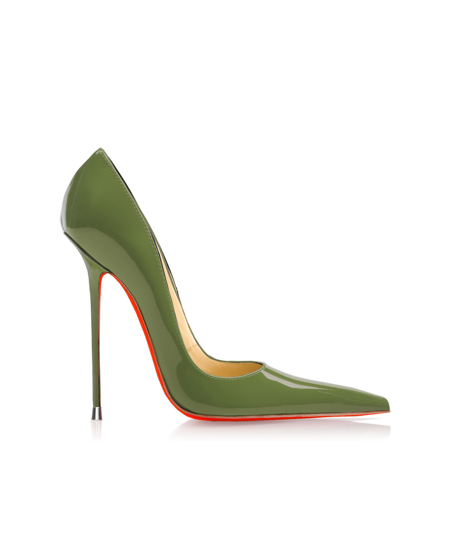 Manx 125 Green Patent · Charlotte Luxury Shoes · Luxury High Heel Pointy · Di Marni - Vicenzo Rossi · Custom made · Made to measure · Black Luxury Pointy High Heel Shoes · Stiletto Shoes