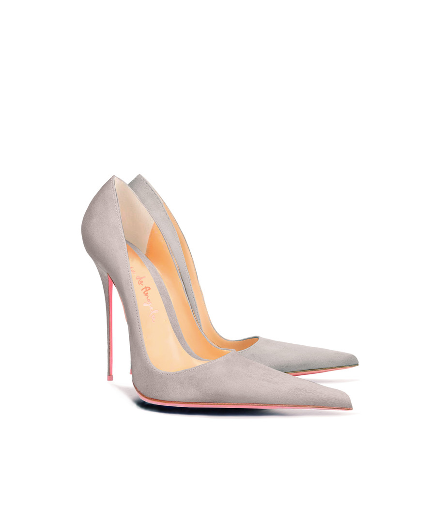 Kauss Gray Suede · Charlotte Luxury High Heels Shoes · Ada de Angela Shoes · High Heels Shoes · Luxury High Heels · Pumps · Stiletto · High Heels Stiletto