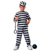 Prisoner Boy Jumpsuit & Hat Kids 