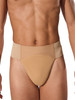 Quilted Cotton Panel Thong Dance Belt
