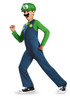 Super Mario Brothers Luigi Licensed Kids Costume