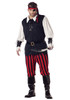 Pirate Cutthroat Men's Plus Size Costume