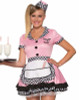 Trixie Sue 50's Diner Waitress Pink