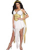 Goddess of Delight Greek Dress w/ Arm Bands & Headpiece