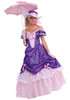 Blossom Southern Belle Girl's Pink & Purple Dress