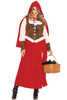 Leg Avenue Woodland Red Riding Hood Plus Size Classic Adult Costume
